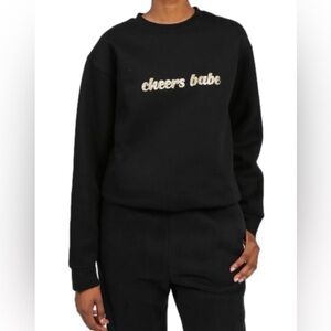 (#81)BRUNETTE THE LABEL "Cheers Babe" Core Crew